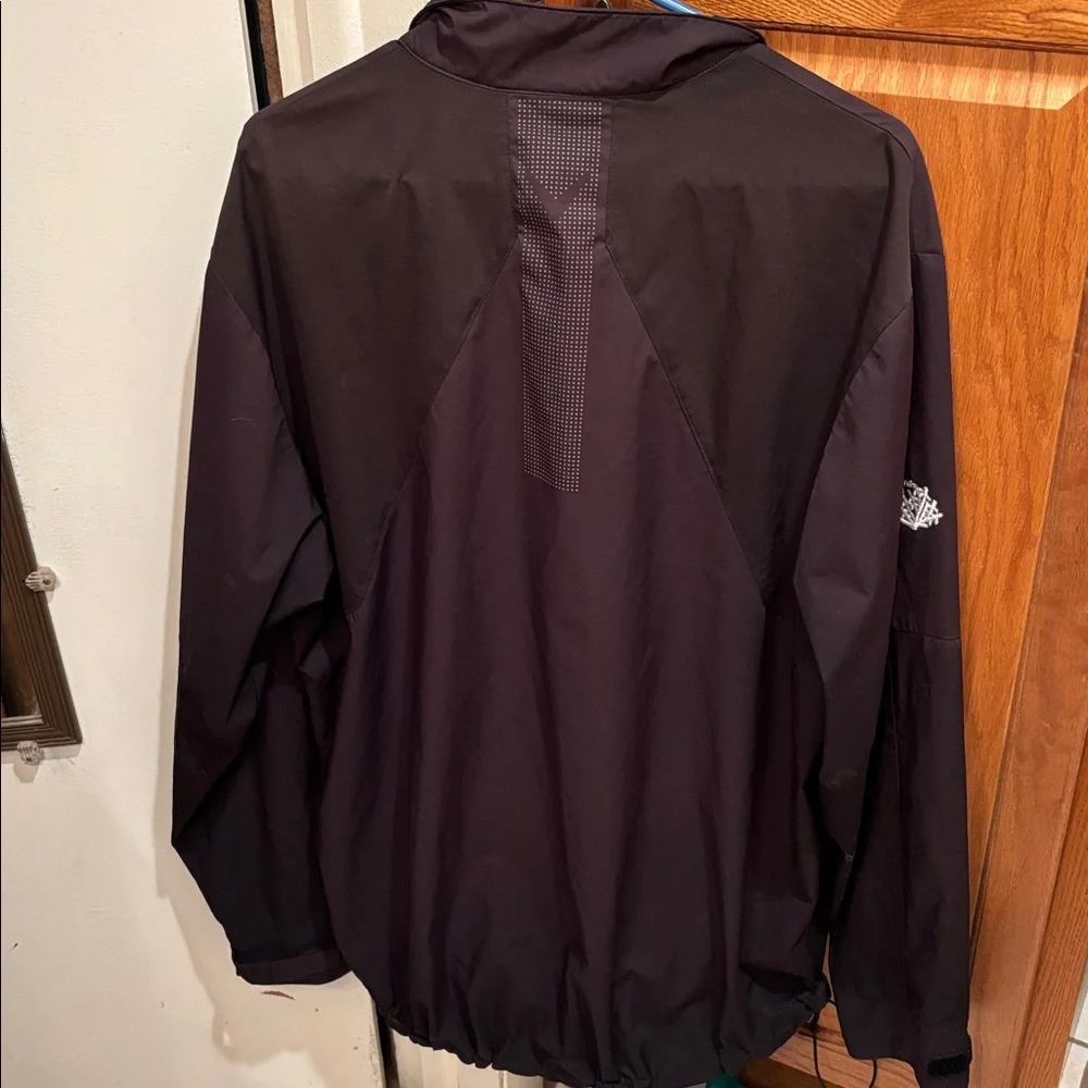 Callaway Black Men's Jacket weather series golf lightweight L half zip coat - Picture 13 of 16